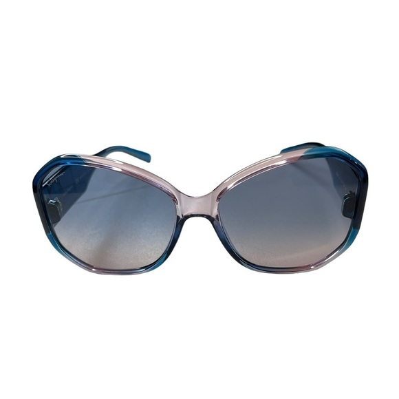 Salvatore Ferragamo Women’s SF942S Blue Antique Rose/Blue Gradient Sunglasses - Picture 4 of 11